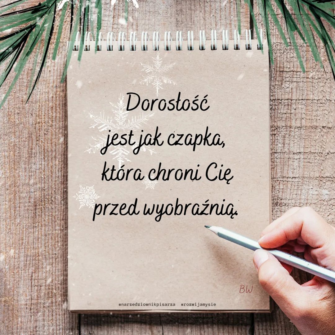 Dorosłość jak czapka