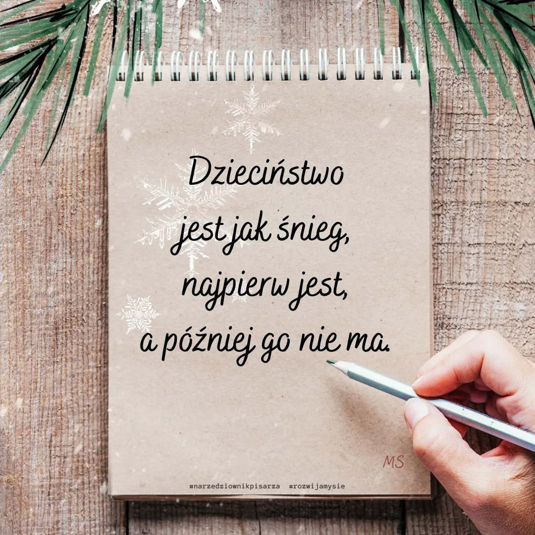 Dzieciństwo jak śnieg