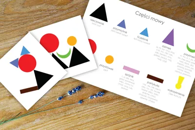 gramatyka montessori - pomoce - kinga willim