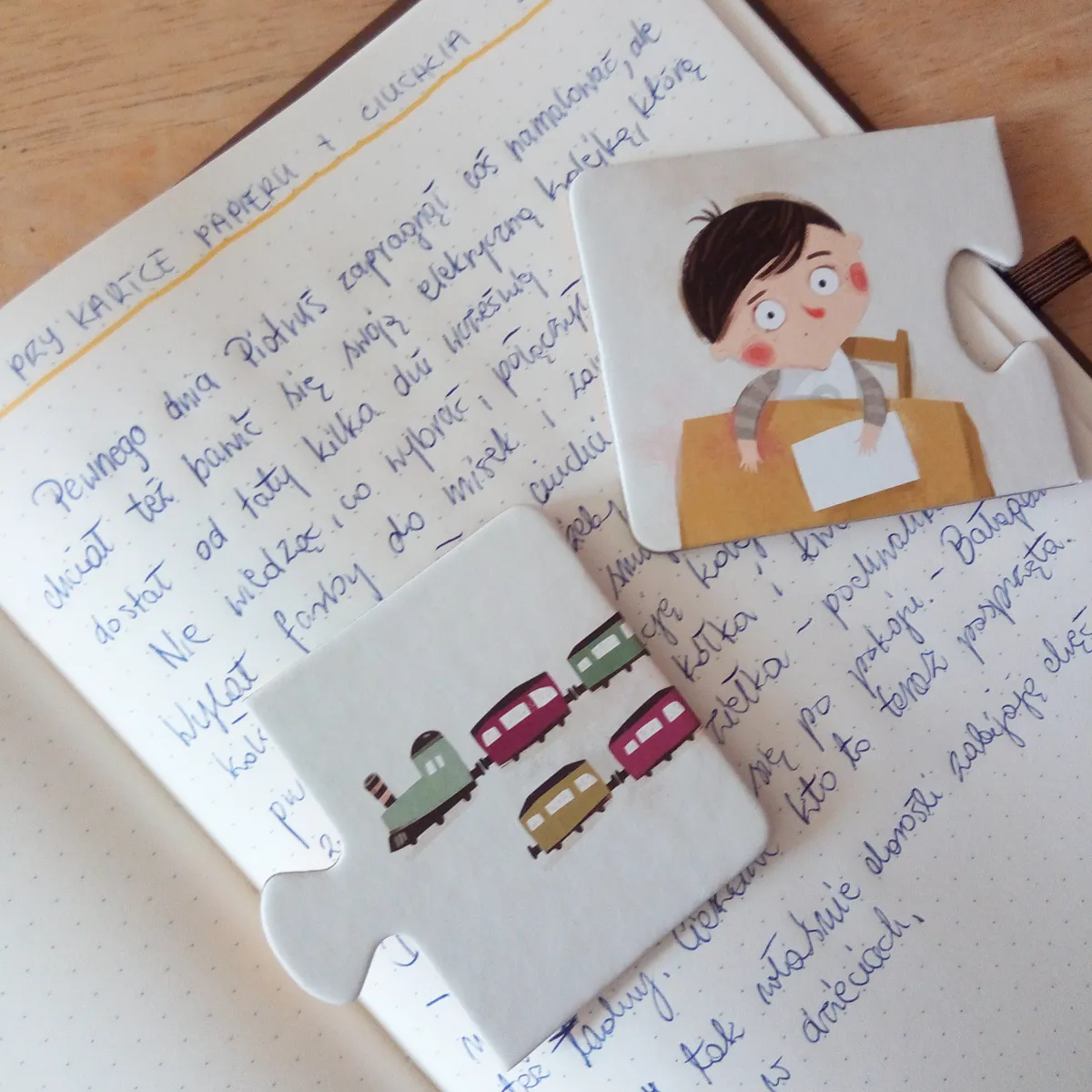 Pucio - pisanie z grami dla maluchów #3 - tekst